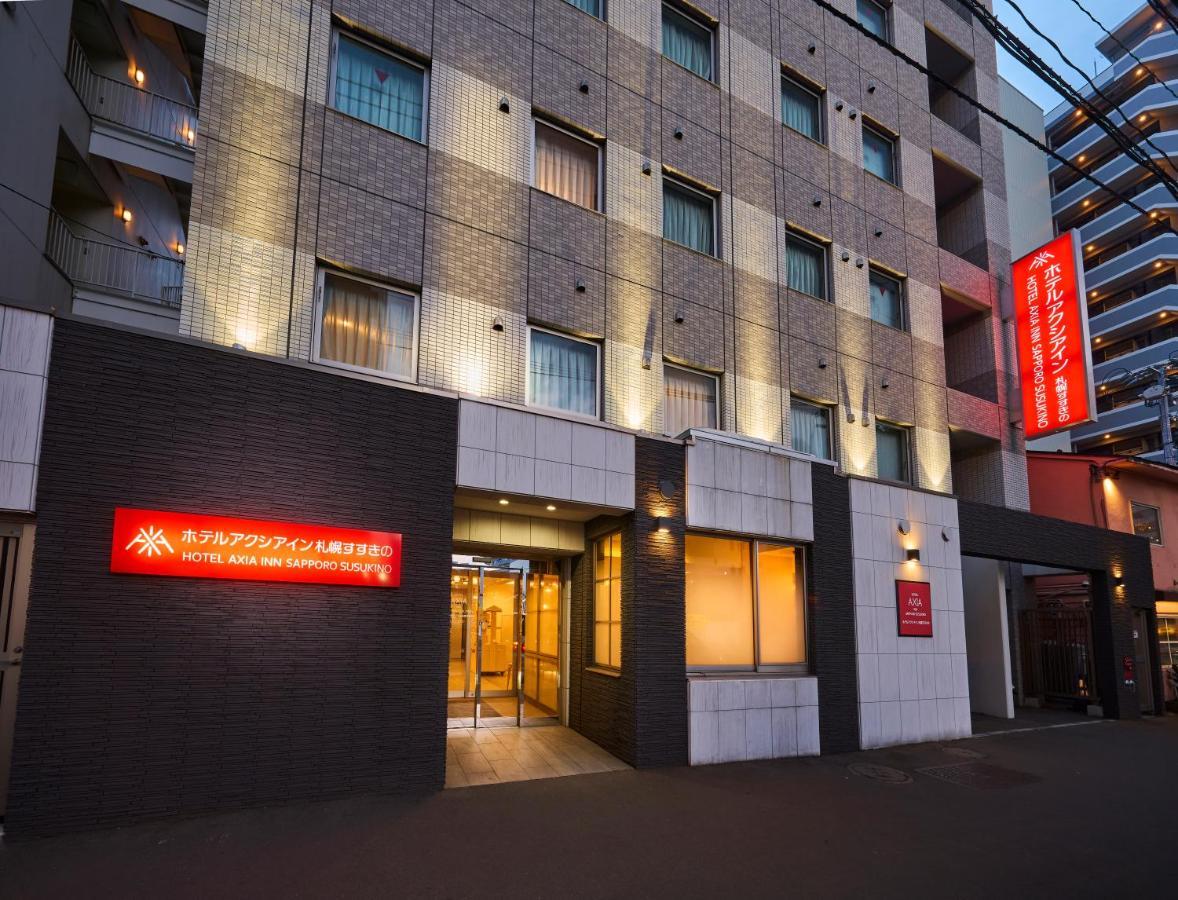 Hotel Axia Inn Sapporo Susukino Exterior foto