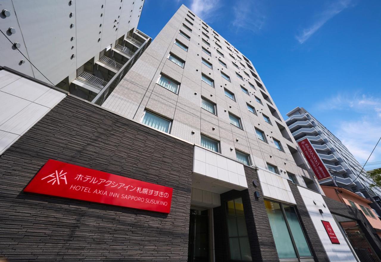 Hotel Axia Inn Sapporo Susukino Exterior foto