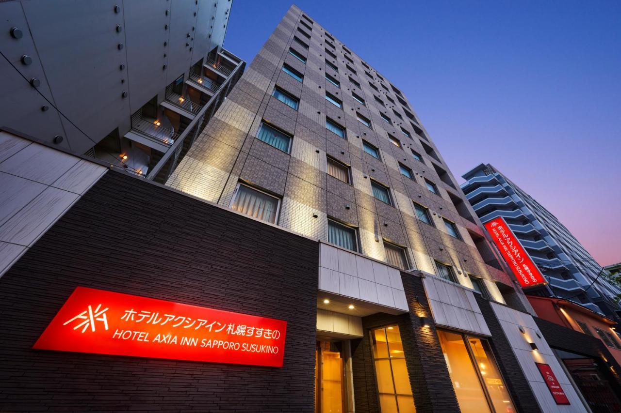 Hotel Axia Inn Sapporo Susukino Exterior foto