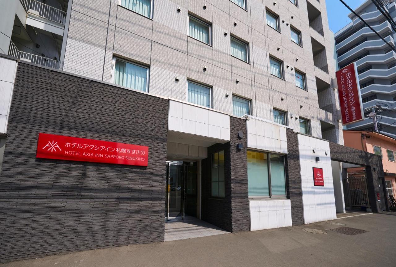 Hotel Axia Inn Sapporo Susukino Exterior foto
